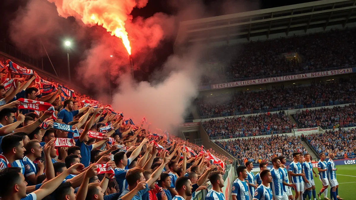 The Vibrant Rituals of Los Calamares Supporters